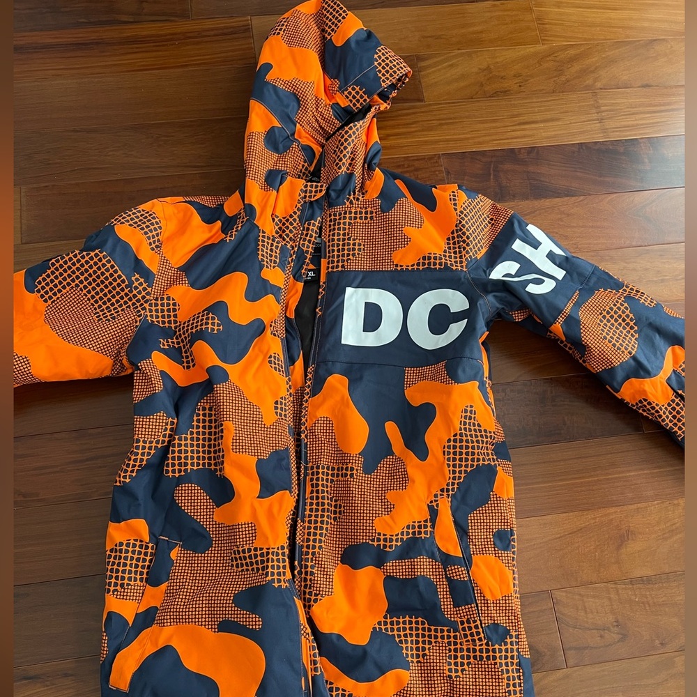 Boys DC snowboard ski jacket youth XL